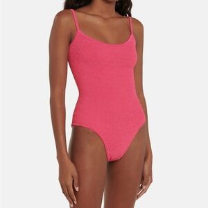 Hunza G Pamela Swimsuit in Fuschia